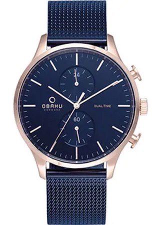 Fashion наручные  мужские часы Obaku V196GUVLML. Коллекция Mesh