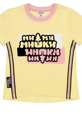 Lucky Child Футболка детская Ми-Ми-Мишки 69-26/жёлт