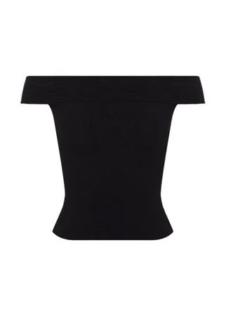 Топ из вискозы Alexander McQueen
