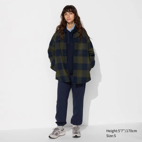 Спортивные брюки джоггеры UNIQLO, темно-синий