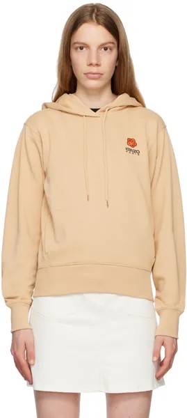 Бежевый худи Paris Boke Flower Kenzo