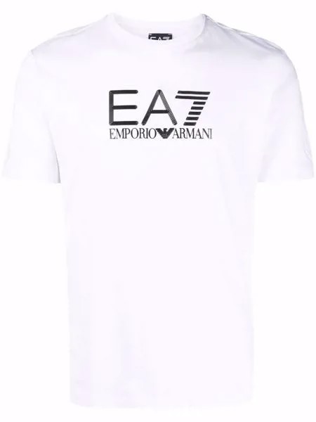 Ea7 Emporio Armani футболка с логотипом