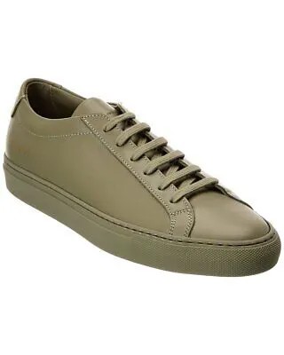 Оригинальные мужские низкие кожаные кроссовки Common Projects Achilles Low