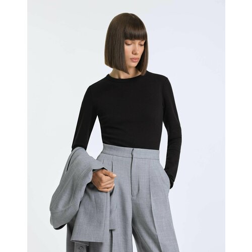Лонгслив Gloria Jeans GJ BLACK, размер M (44-46), черный