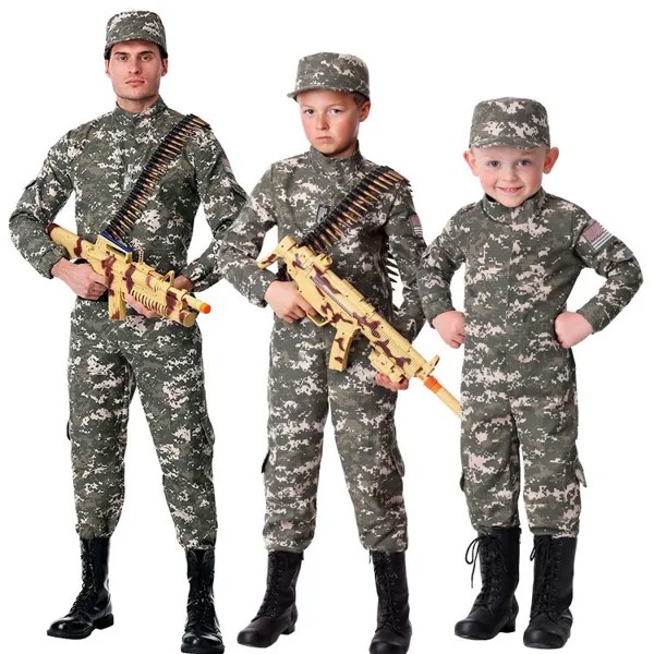 Новая камуфляжная Военная униформа для aldult, детский тренировочный костюм для мальчиков, Боевая куртка специального назначения, штаны, арме...