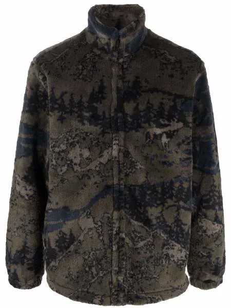 Carhartt WIP куртка с камуфляжным узором