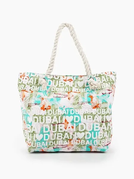 Пляжная сумка женская Rosedena BAG-46-066 зеленая