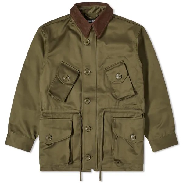 Куртка Monitaly Military Half Coat Type B, цвет Vancloth Sateen Olive