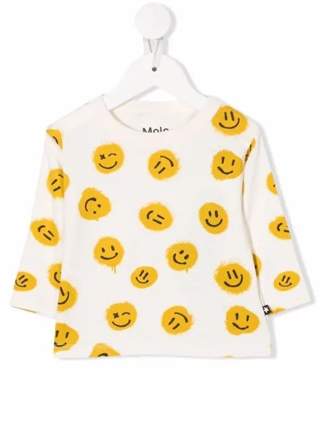 Molo футболка с принтом Smiley