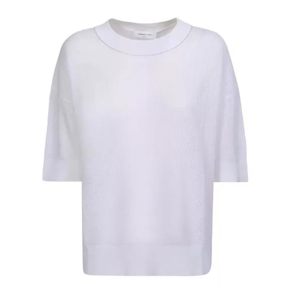 Свитер organic cotton sweater Fabiana Filippi, белый