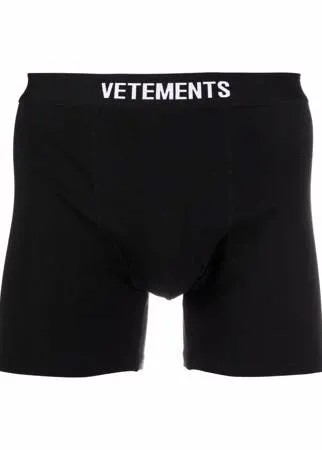 VETEMENTS боксеры с логотипом