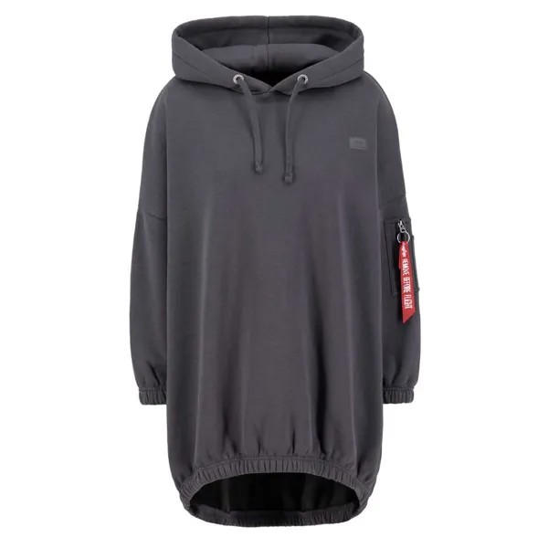Платье Alpha Industries X-Fit Label Os, черный