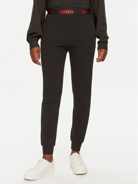Спортивные брюки regular fit Hugo, черный