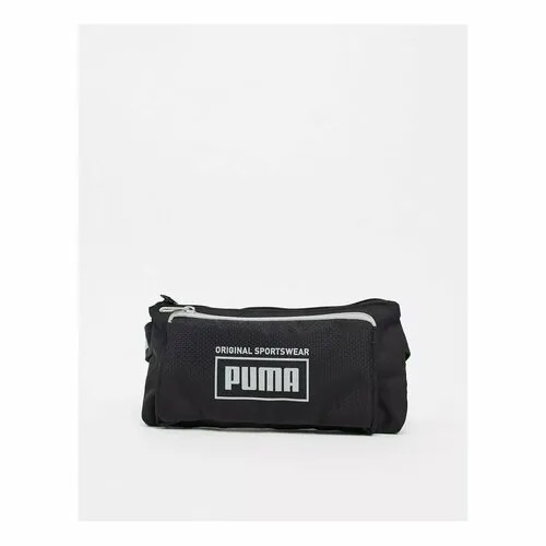Сумка спортивная PUMA PUMA Sole Waist Bag puma black 076925 01, 25, ручная кладь, черный