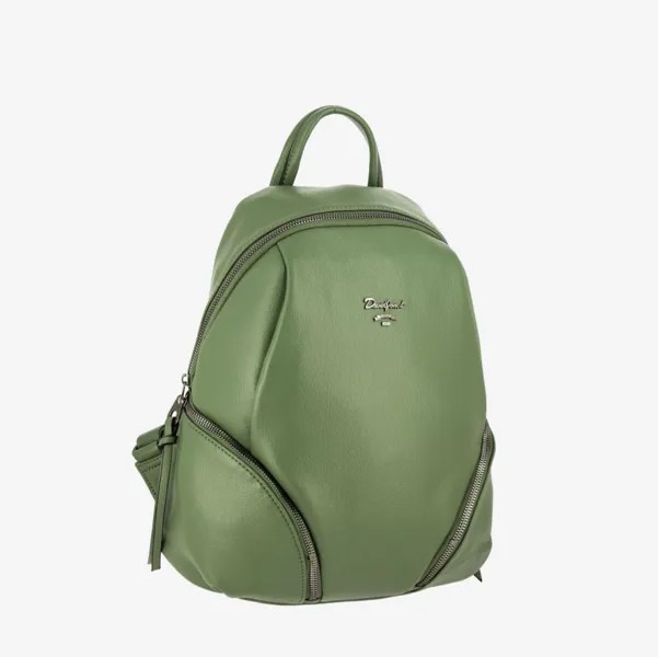 Рюкзак женский David Jones 6947-3 зеленый, 33x27x14 см