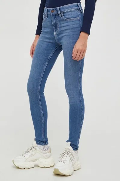 Компания Холлистер джинсы Hollister Co., синий