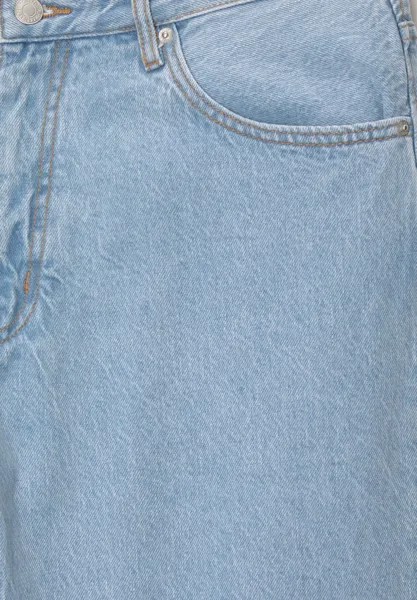 Прямые джинсы PULL&BEAR, синий