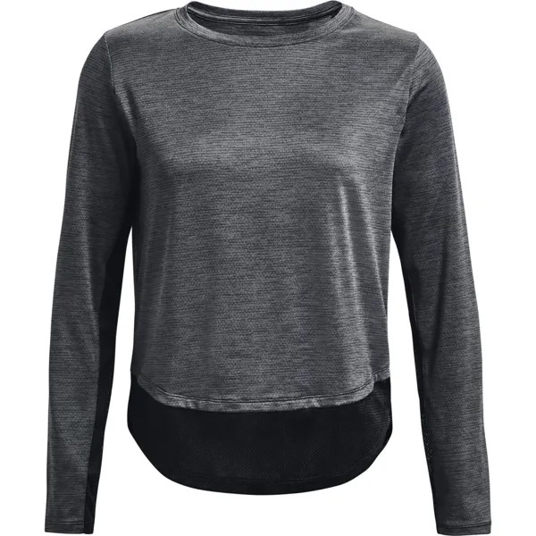 Лонгслив женский Under Armour 1366130-001 черный S/M