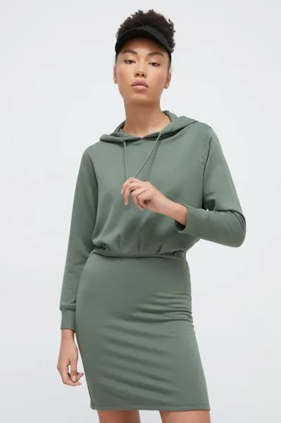 Дкное платье DKNY, зеленый