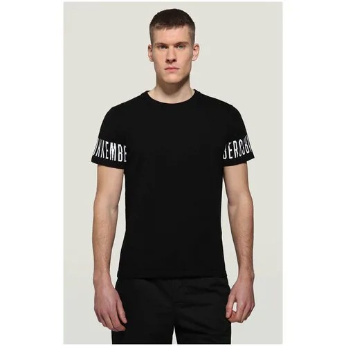 Пуловер для мужчин, BIKKEMBERGS, модель: CS30G10X0983O81, цвет: красный, размер: S