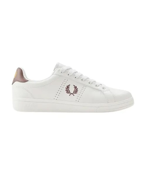 Кожаные теннисные туфли Fred Perry, белый