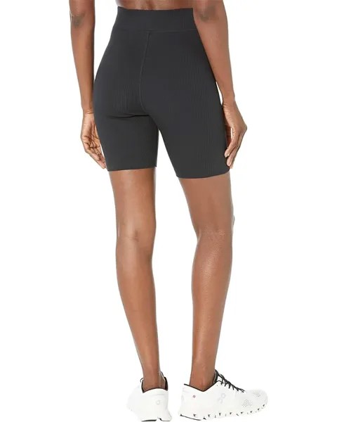 Шорты Eberjey Pima Rib Bike Shorts, черный