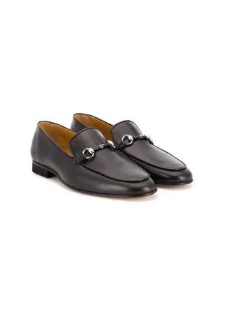 Gallucci Kids лоферы с металлическим декором