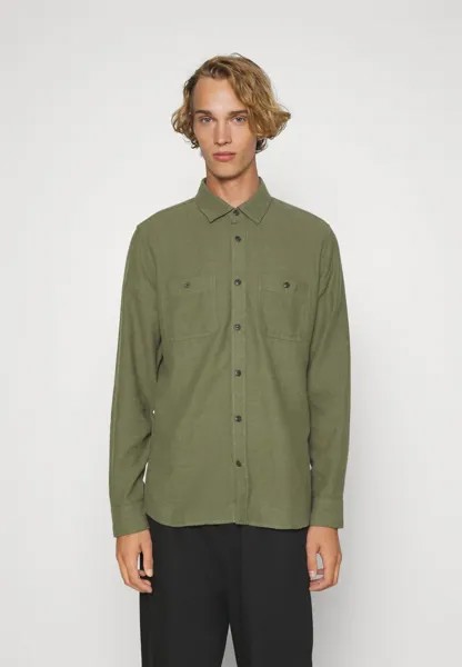 Рубашка STANDARD BRUSHED UTILITY GAP, оливково-зеленый