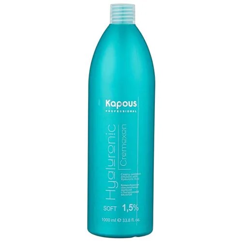 Kapous Professional Hyaluronic Cremoxon Кремообразная окислительная эмульсия с гиалуроновой кислотой, 1.5%, 1000 мл