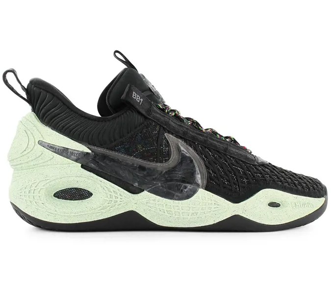 Nike Cosmic Unity - Green Glow - мужские баскетбольные кроссовки Черные DA6725-001 кроссовки Спортивная обувь ORIGINAL