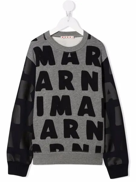 Marni Kids толстовка с логотипом