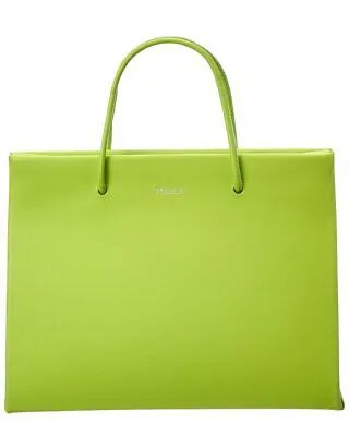 Женская кожаная сумка-тоут Medea, зеленая