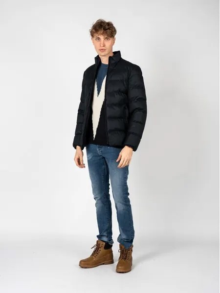 Переходная куртка regular fit Geox, черный
