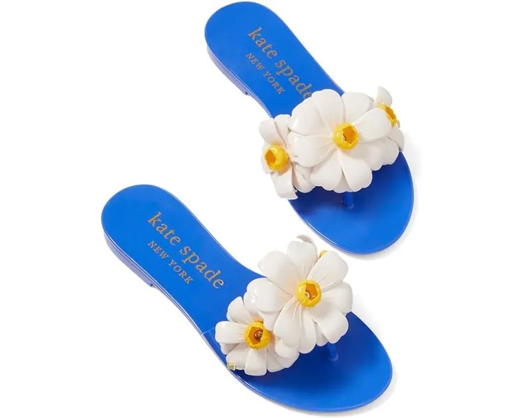 Туфли на плоской подошве Kate Spade New York Jaylee, цвет Wild Blue Iris/Cream