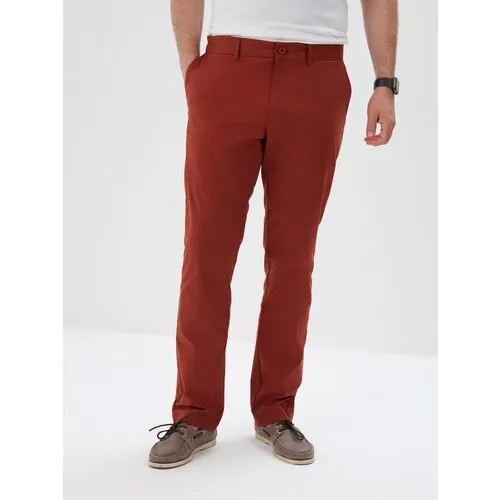 Брюки чинос Хорошие брюки, размер 32, красный