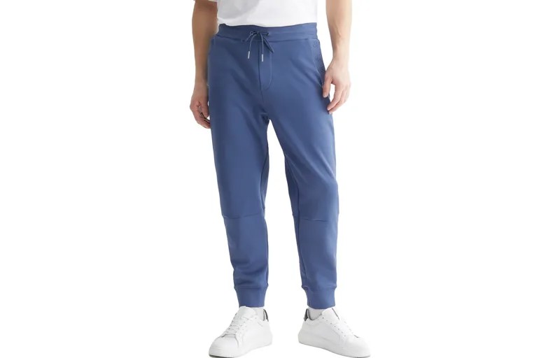 Мужские трикотажные спортивные штаны Calvin Klein, цвет Blue