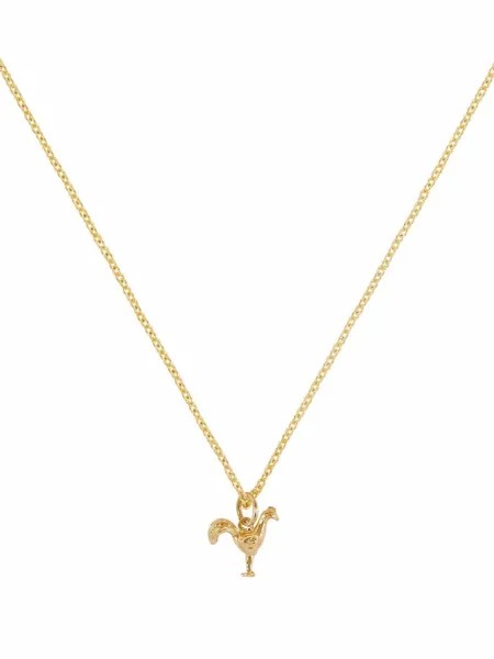 Patcharavipa колье Tiny Rooster из желтого золота