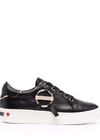 Love Moschino кеды с металлическим декором