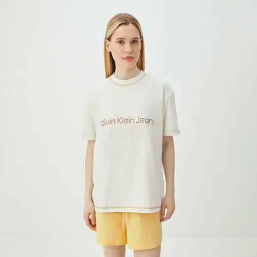 Футболка Calvin Klein Jeans, размер M, белый