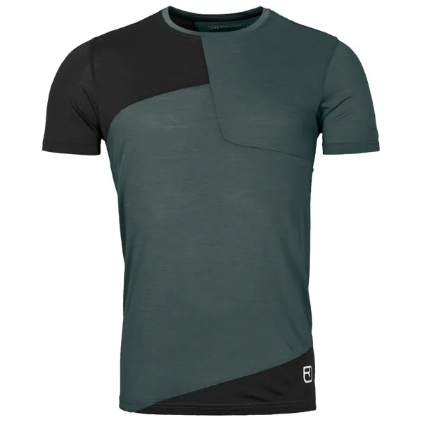 Рубашка из мериноса Ortovox 120 Tec T Shirt, цвет Dark Arctic Grey