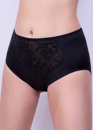 Трусы женские Milavitsa 256180 черные 3XL