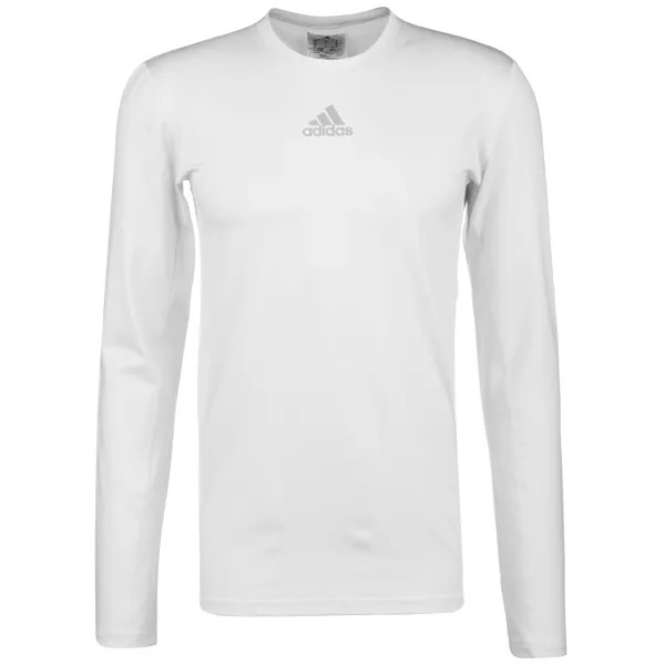 Лонгслив adidas Performance Techfit, белый