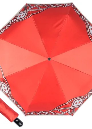 Зонт складной женский автоматический Baldinini 28-OC atlas logo red