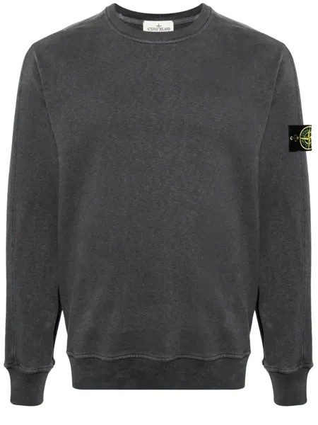 Толстовка Stone Island Cotton, серый