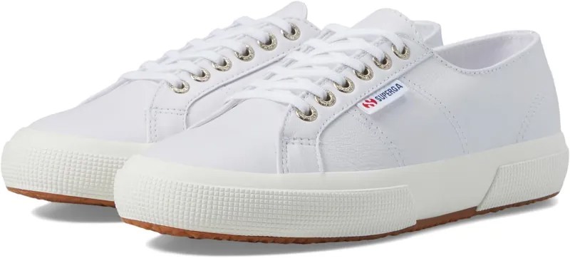 Кроссовки 2750 Nappa Superga, цвет Optical White/Full Avorio