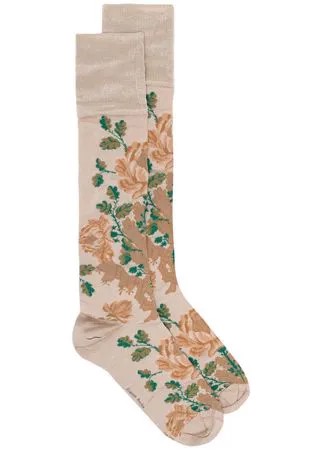 Simone Rocha носки с цветочным узором