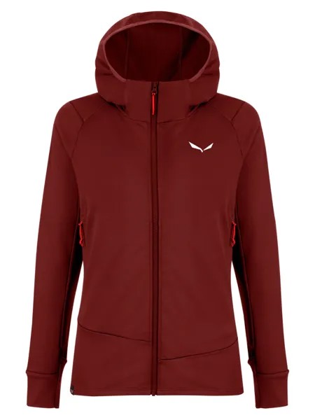 Толстовка женская Salewa Puez Pl W Hd Jacket бордовая 38
