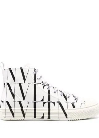 Valentino Garavani высокие кеды с логотипом VLTN