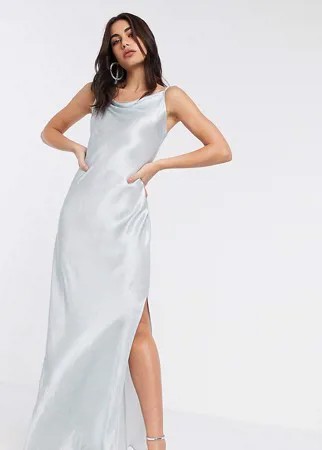 Платье-комбинация макси с цветочным принтом и разрезом Ghost Bridesmaid-Многоцветный