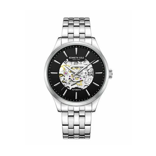 Наручные часы KENNETH COLE Automatic KCWGL2216907, черный, серебряный